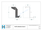 Profil ambutisat zincat Z 75x2.0x5000 mm 1